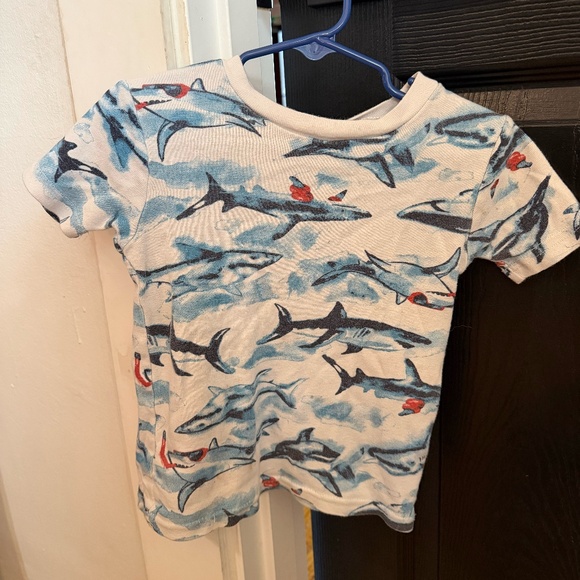 Carter's Other - Child of Mine by Carter’s Shark Print Short Sleeve Tee – Size 4T